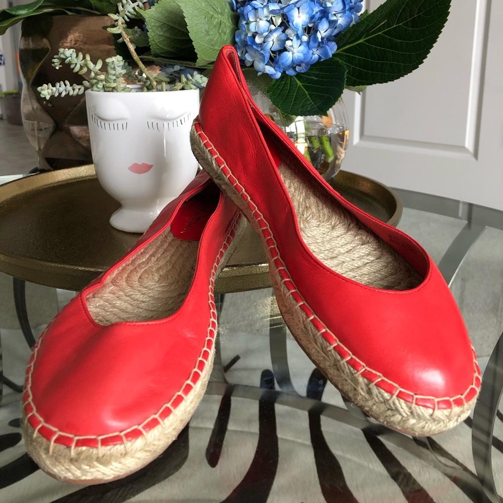 Cole Haan “Aimee” Espadrille Ballet Flats